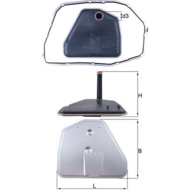 HX 164D1 Hydraulikfilter, Automatikgetriebe