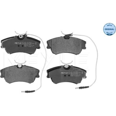 025 218 8818 Bremsbelagsatz, Scheibenbremse MEYLE-ORIGINAL: True to OE.