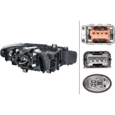 Hella 2 x HELLA Hauptscheinwerfer 1EL 354 983-111