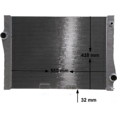 Mahle | Kühler, Motorkühlung | CR 2109 000S