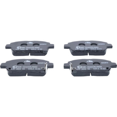 13.0460-5810.2 Bremsbelagsatz, Scheibenbremse