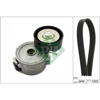 529 0357 10 Keilrippenriemensatz 529 0357 10 Keilrippenriemensatz