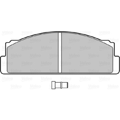 598088 Bremsbelagsatz, Scheibenbremse