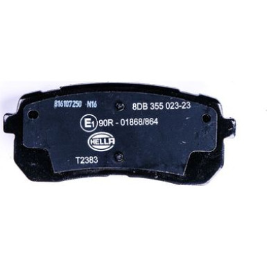 Hella | Bremsbelagsatz, Scheibenbremse | 8DB 355 023-231