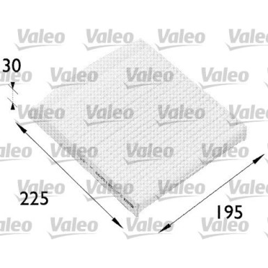 Valeo | Filter, Innenraumluft | 698512