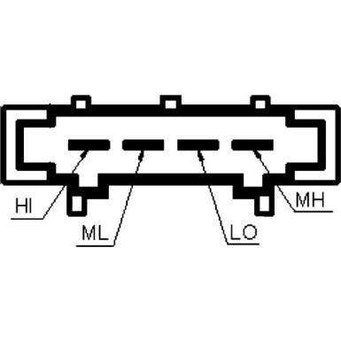 Mahle Widerstand, Innenraumgebläse BEHR Premium Line ABR 98 000P