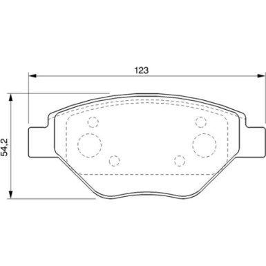 0 986 424 774 Bremsbelagsatz, Scheibenbremse 0 986 424 774 Bremsbelagsatz, Scheibenbremse