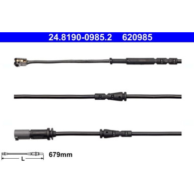 24.8190-0985.2 Warnkontakt, Bremsbelagverschleiß