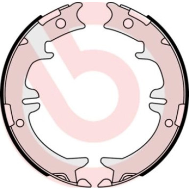 Brembo Bremsbackensatz, Feststellbremse ESSENTIAL LINE S 83 542