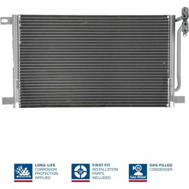 94527 Kondensator, Klimaanlage ** FIRST FIT **