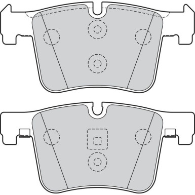 Valeo Bremsbelagsatz, Scheibenbremse ESSENTIAL 302138