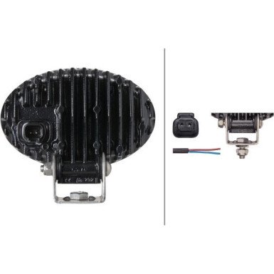 Hella | Arbeitsscheinwerfer | 1GA 996 661-011