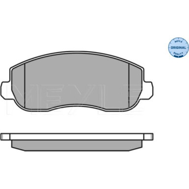 Meyle Bremsbelagsatz, Scheibenbremse MEYLE-ORIGINAL: True to OE 025 251 4718/W