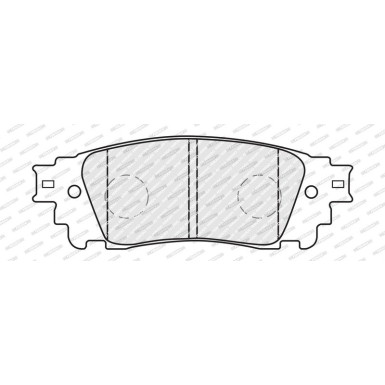 FDB5297 Bremsbelagsatz, Scheibenbremse PREMIER ECO FRICTION