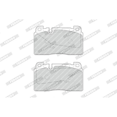 Ferodo | Bremsbelagsatz, Scheibenbremse | FDB4908
