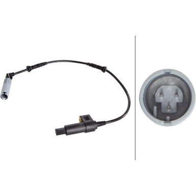 Hella | Sensor, Raddrehzahl | 6PU 009 106-271