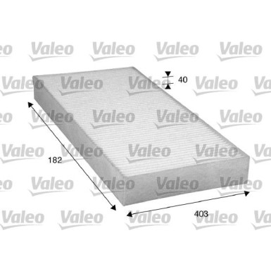 Valeo | Filter, Innenraumluft | 716034 Valeo | Filter, Innenraumluft | 716034