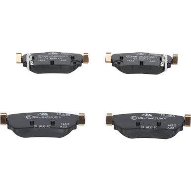 13.0470-2600.2 Bremsbelagsatz, Scheibenbremse ATE Ceramic