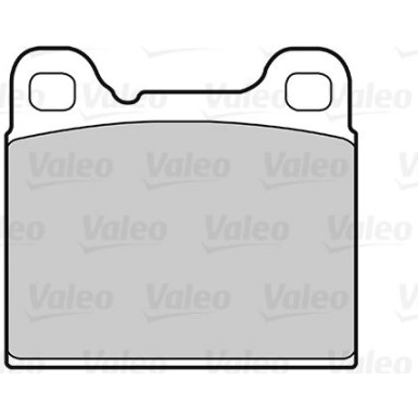 Valeo | Bremsbelagsatz, Scheibenbremse | 301270