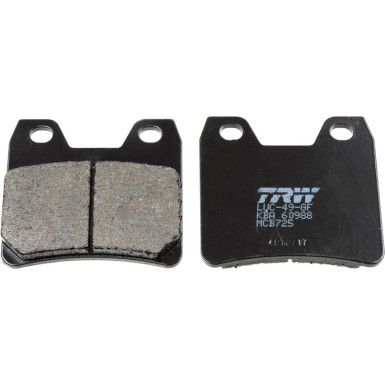 MCB725 Bremsbelagsatz, Scheibenbremse Organic Allround
