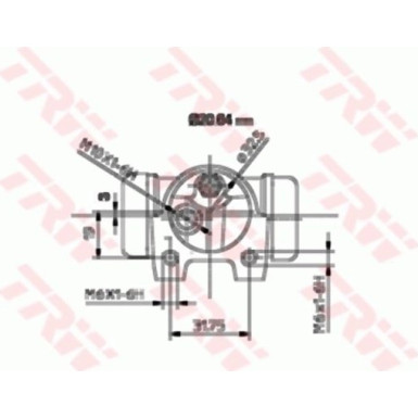 BWF119 Radbremszylinder BWF119 Radbremszylinder