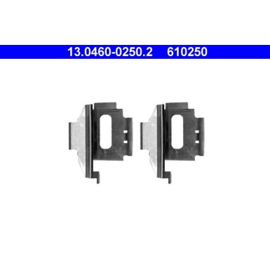 13.0460-0250.2 Zubehörsatz, Scheibenbremsbelag