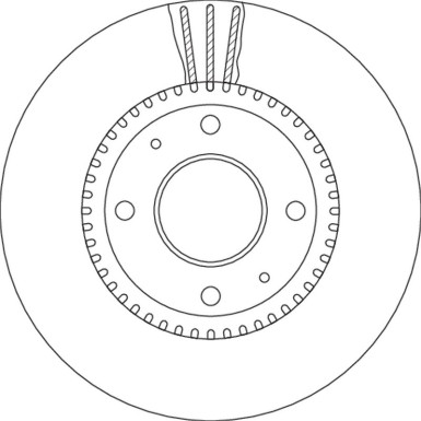TRW | Bremsscheibe | DF4710