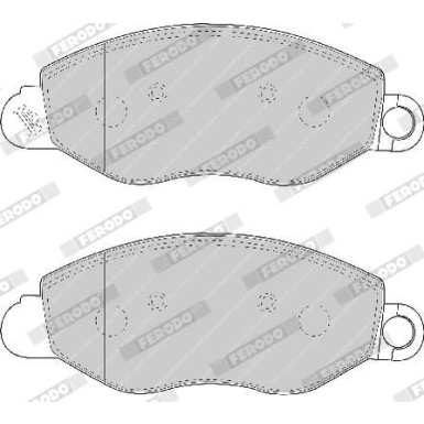 FVR1461 Bremsbelagsatz, Scheibenbremse PREMIER ECO FRICTION