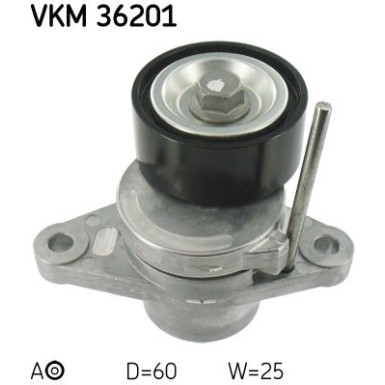 VKM 36201 Riemenspanner, Keilrippenriemen