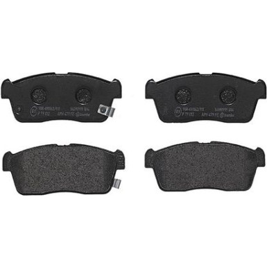 Brembo Bremsbelagsatz, Scheibenbremse PRIME LINE P 79 012 Brembo Bremsbelagsatz, Scheibenbremse PRIME LINE P 79 012