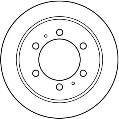 TRW Bremsscheibe DF4133 TRW Bremsscheibe DF4133