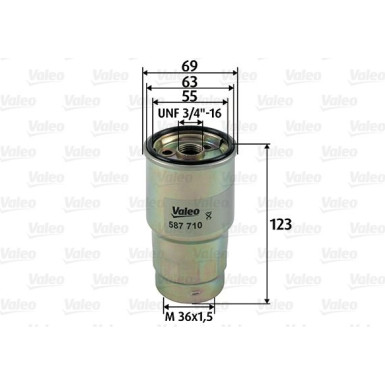 Valeo Kraftstofffilter 587710
