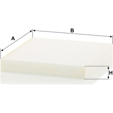 MANN-FILTER CU 23 019 Innenraumfilter, Partikelfilter MANN-FILTER CU 23 019 Innenraumfilter, Partikelfilter