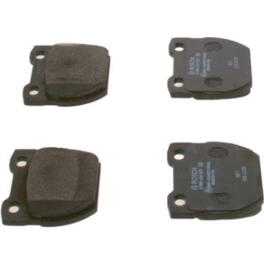 BOSCH Bremsbelagsatz, Scheibenbremse 0 986 424 827 BOSCH Bremsbelagsatz, Scheibenbremse 0 986 424 827