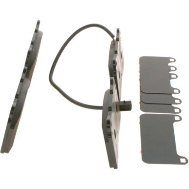 BOSCH Bremsbelagsatz, Scheibenbremse 0 986 494 069