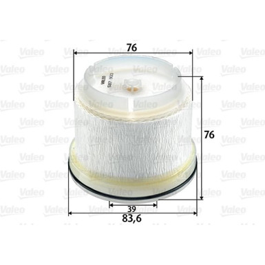 Valeo Kraftstofffilter 587933