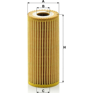 Ölfilter HU 615/3 X Ölfilter HU 615/3 X
