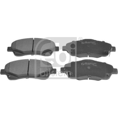 FEBI BILSTEIN 16653 Bremsbeläge