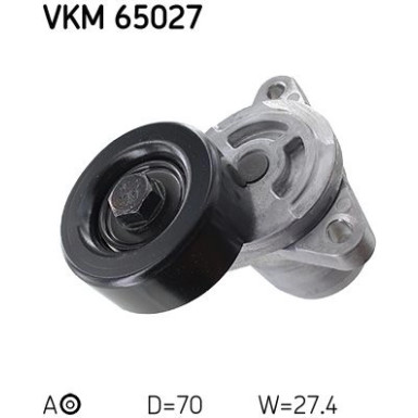 SKF Spannrolle, Keilrippenriemen VKM 65027