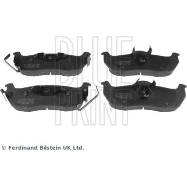 Blue Print Bremsbelagsatz, Scheibenbremse ADN142160