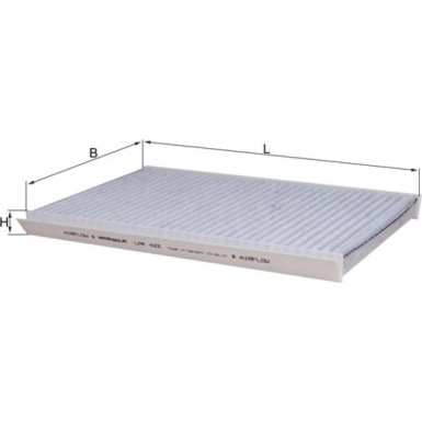Filter, Innenraumluft LAK 422