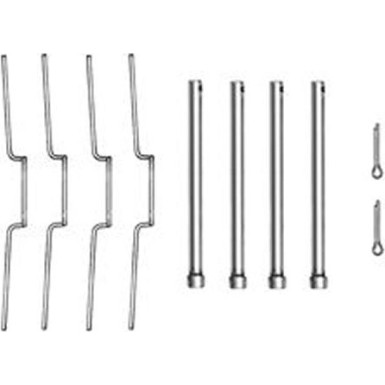 TRW Zubehörsatz, Scheibenbremsbelag PFK346