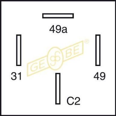 GEBE Blinkgeber 9 9028 1