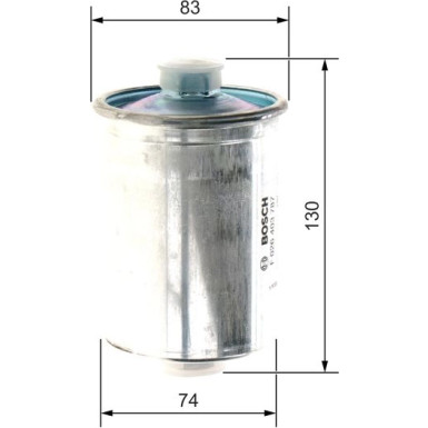 BOSCH Kraftstofffilter F 026 403 787 BOSCH Kraftstofffilter F 026 403 787