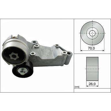 Spannarm, Keilrippenriemen 534 0146 10