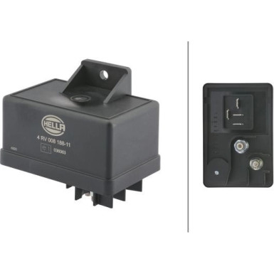 Hella Steuergerät, Glühzeit 4RV 008 188-111