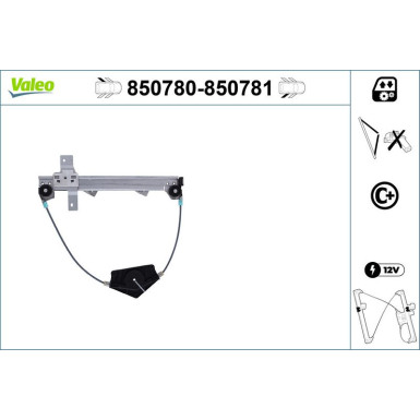 Valeo Fensterheber 850780