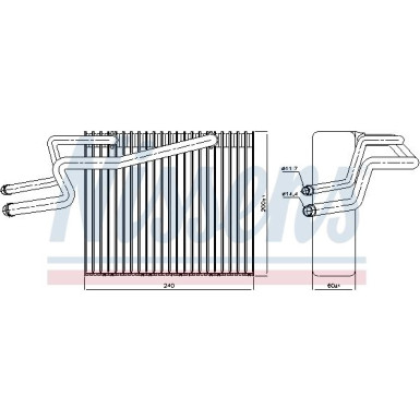 Verdampfer, Klimaanlage 92215 Verdampfer, Klimaanlage 92215