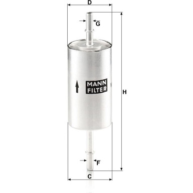 Kraftstofffilter WK 512/1
