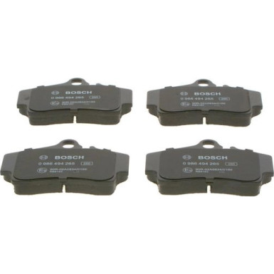 Bremsbelagsatz, Scheibenbremse 0 986 494 265 Bremsbelagsatz, Scheibenbremse 0 986 494 265
